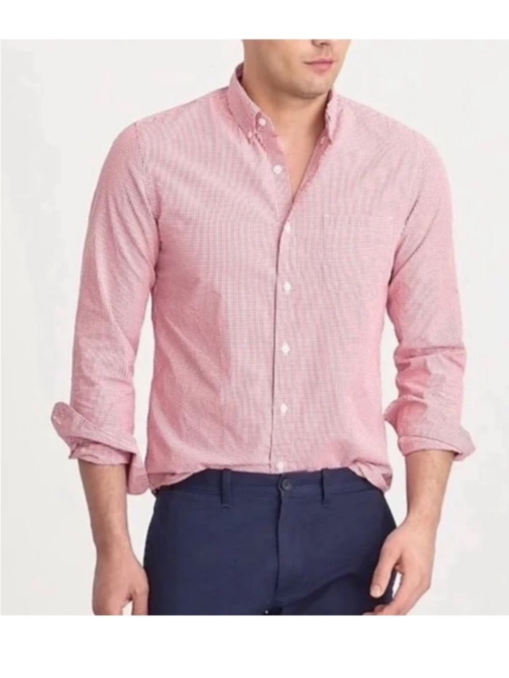 J Crew Shirt XL Slim Red